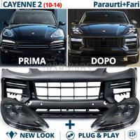 Kit PARAURTI + FARI LED per Porsche Cayenne 2