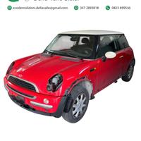 RICAMBI MINI MINI ONE 2002 1.6 BENZINA 66KW
