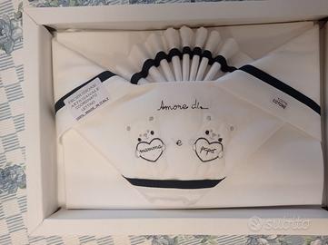 Completo 3 pezzi lenzuola lettino amore di mamma e