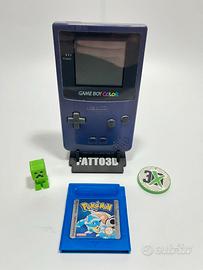 Nintendo Game Boy Color Grape + Pokémon Blu