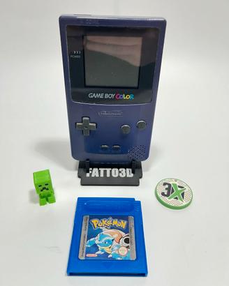Nintendo Game Boy Color Grape + Pokémon Blu