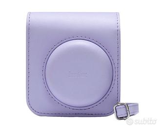Custodia in pelle per Instax Mini 12 Lilac Purple