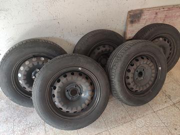 Ruote complete  Fiat G Punto, compatibili Opel