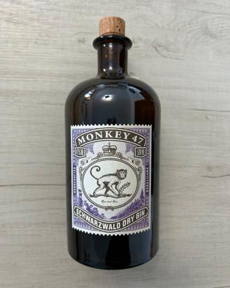 Bottiglia gin Monkey 47 VUOTA