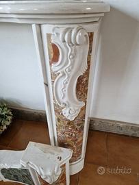 camino copia 700 marmi policromi su base carrara