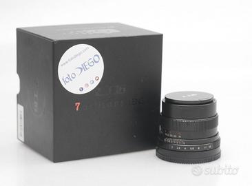 OBIETTIVO 7ARTISANS DJ-OPTICAL 35 MM F/2. SONY.