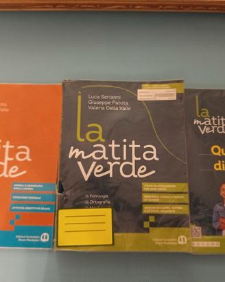 "La matita verde" libro grammatica