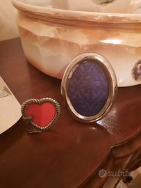 Due cornici per foto silver plated