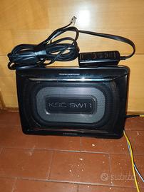 Kenwood KSC-SW11 Sottosedile Subwoofer, 150W 