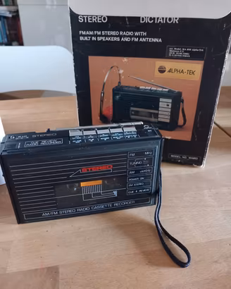  Radio Mangianastri Alpha-Tek MA 853 