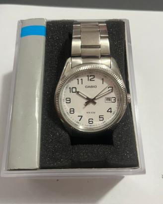 Orologio Casio MTP-1302 Steel White Dial