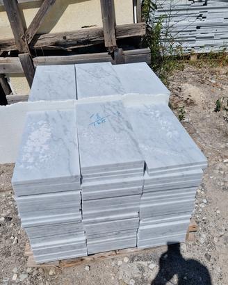 Piastrelle  marmo bianco Carrara
