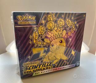 Carte pokemon ETB scintille folgoranti ITA