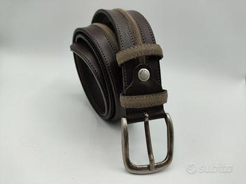 Cintura Sportiva Uomo con Inserto Centrale 