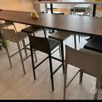 Tavolo pizzeria da asporto 8 sedie