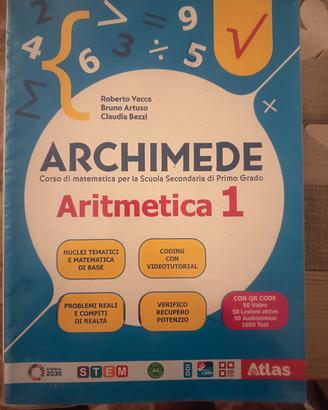 LIBRI DI MATEMATICA – ARITMETICA 1 + GEOMETRIA