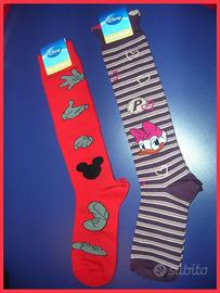 2 PAIA DI CALZETTONI CALZEDONIA DISNEY  scarpa 37/