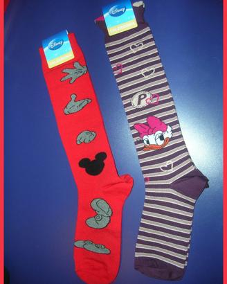2 PAIA DI CALZETTONI CALZEDONIA DISNEY  scarpa 37/