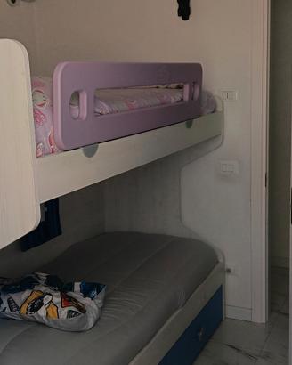  cameretta con letto a castello 