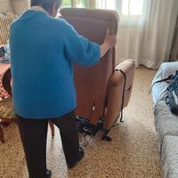 Poltrona relax reclinabile con telecomando 