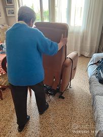 Poltrona relax reclinabile con telecomando 