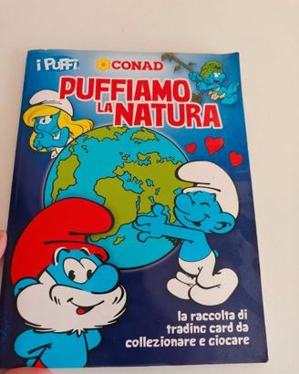 Album Conad: Puffiamo la natura con poster gioco