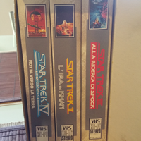 Cofanetto VHS star trek