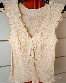 Blusa fantasia a fiori Brand Promod