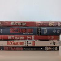 DVD Grey's Anatomy serie 1,2,3,4