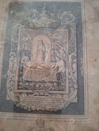 Quadro Madonna di Montallegro Antica riproduzionee