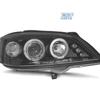FARI PER OPEL ASTRA G 97-04 ANGEL EYES LED FONDO N