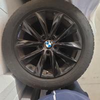 CERCHI BMW  NERI ORIGINALI GOMME INVERNALI
