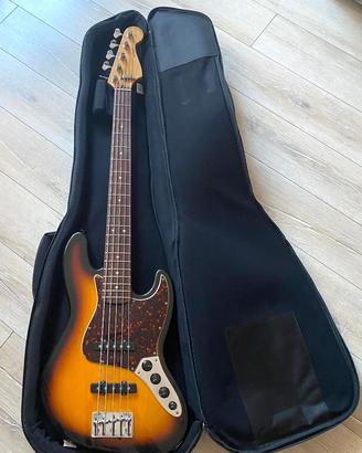Fender Jazz Deluxe 5 corde (Mex)
