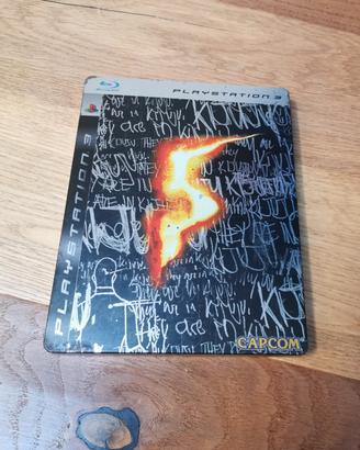 Resident evil 5 per PS3, edizione in cofanetto