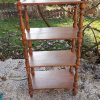 LIBRERIA FINE 800 IN NOCE