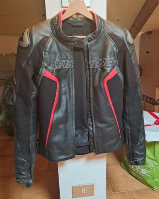 Giacca e pantalone moto dainese