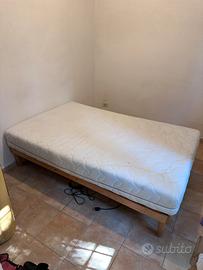 Letto piazza e mezza elettrico materssootorpedico