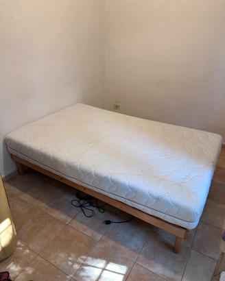 Letto piazza e mezza elettrico materssootorpedico