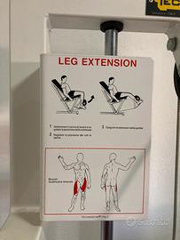 TECHNOGYM – MULTIPOWER + LEG EXTENSION