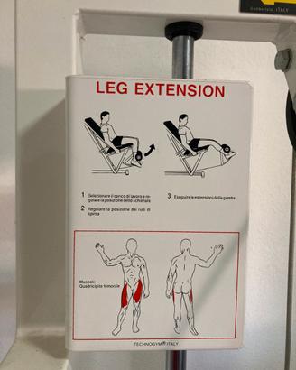 TECHNOGYM – MULTIPOWER + LEG EXTENSION