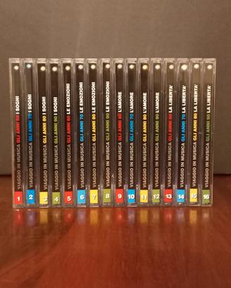 Collezione CD musicali "viaggio in musica"