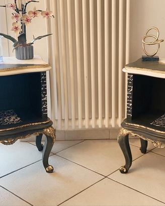 Comodini chippendale 