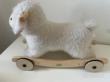 Pecora a bascula in legno 2 in 1 marca Vilac