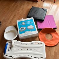 Alzavater, padella, sedile per vasca, ecc…