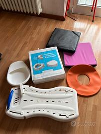 Alzavater, padella, sedile per vasca, ecc…