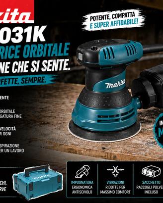 MAKITA LEVIGATRICE ORBITALE BO5031K