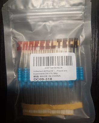50 resistenze da 100 ohm
