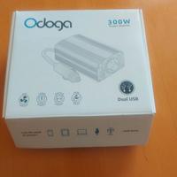 Inverter Auto 300W Odoga 12V 220V Dual USB