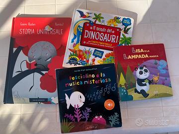 Libri bamcini fascia 3-6anni rovinati