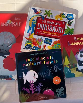 Libri bamcini fascia 3-6anni rovinati